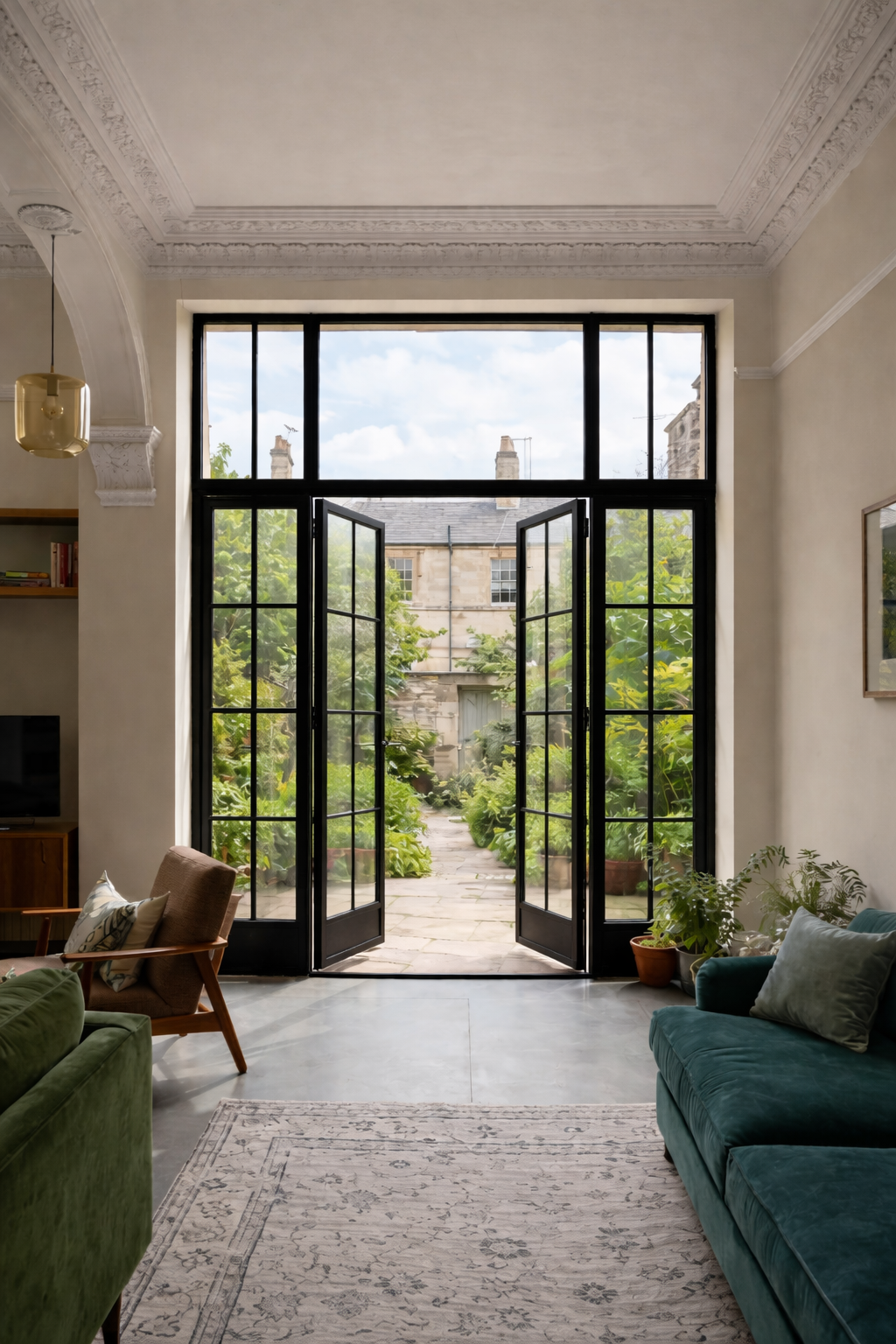 Bi-folding door