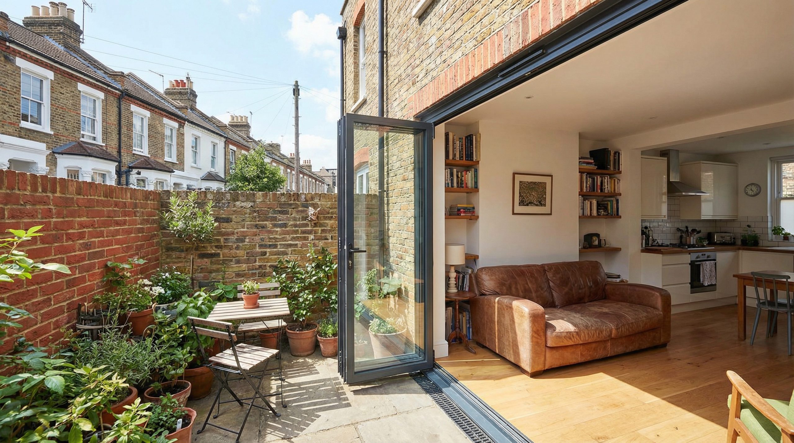 Bi-fold door in London